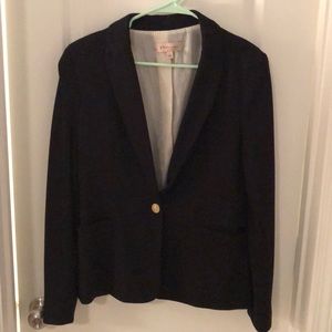 Philosophy black jacket with pockets and button